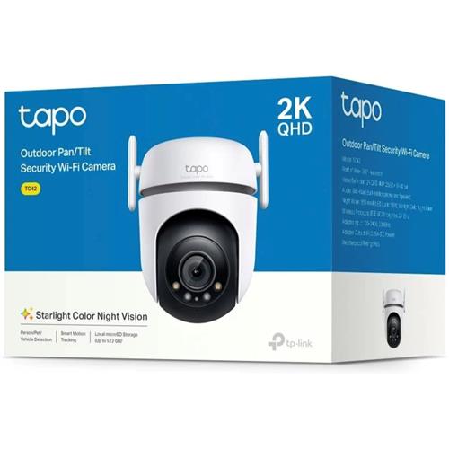 Tp-Link Tapo TC42 Cámara WiFi Exterior con Visión Nocturna e IA