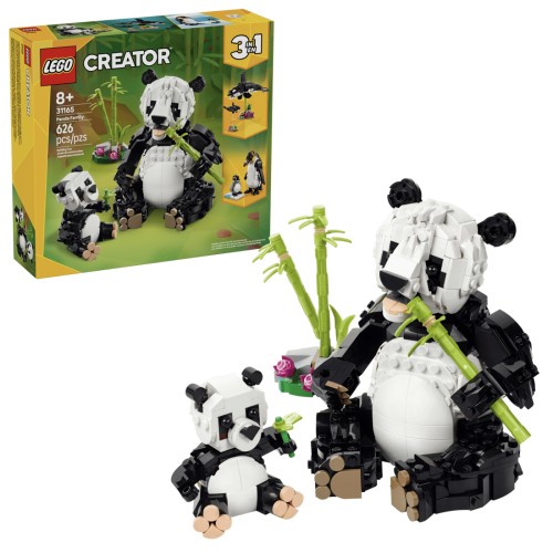 LEGO 31165 Wild Animal: Panda Family