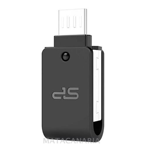Sp 008Gbuf2X21V1K Flash Drive 8Gb Mobilex21 Otg