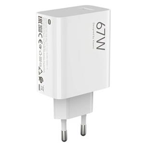 Cargador USB-A 67W Xiaomi 67W Hyper Charge Blanco (BHR07SK) 2