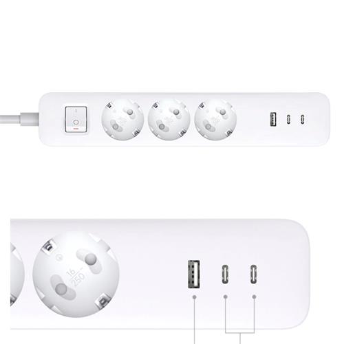 Xiaomi 20W Power Strip - Regleta de Enchufes con USB 20W (BHR07UK)