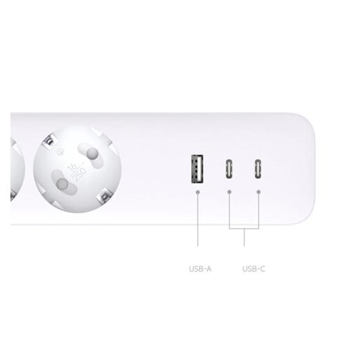 Xiaomi 20W Power Strip - Regleta de Enchufes con USB 20W (BHR07UK)