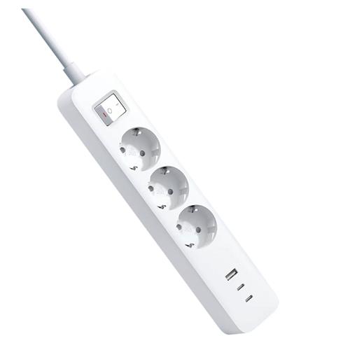 Xiaomi 20W Power Strip - Regleta de Enchufes con USB 20W (BHR07UK)