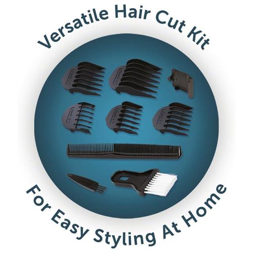 Remington HC5020 Cortapelo con Cable y 10 Accesorios