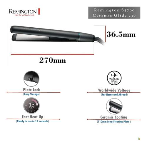 Remington S3700 Plancha de Pelo Ceramica con 230º