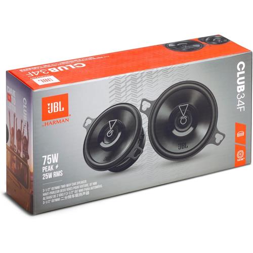Jbl Club 34F Juego de Altavoces Coaxiales de 2 Vias 3.5" Hasta 150W
