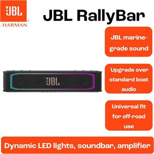 Jbl RallyBar Barra de Sonido Bluetooth para Vehículos Recreativos y Barcos 2
