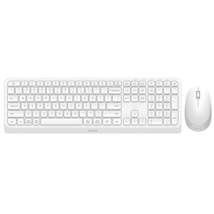 Philips SPT6407W Teclado Inalámbrico + Ratón Blanco 2