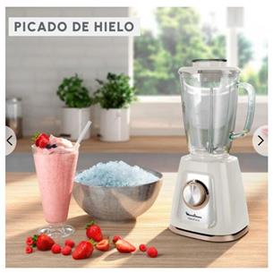 Moulinex LM430A10 Batidora de Vaso de Cristal 800W 1.75L Picahielo 2
