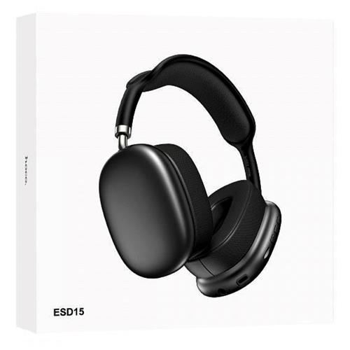 Hoco ESD15 Auricular Bluetooth con Ranura MicroSD Space Gray