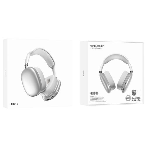 Hoco ESD15 Auricular Bluetooth con Ranura MicroSD Silver