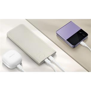 Powerbank 10.000mAh Samsung 25W con Carga Inalámbrica Beige (EB-U2510XUEGEU) 2