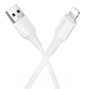 Cable USB-A a Lightning Hoco X120 1 Metro Blanco 2