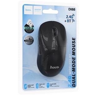 Ratón Hoco DI88 2.4Gz y  Bluetooth Negro 2
