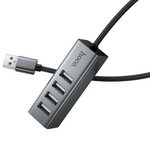 Adaptador USB Hoco HB1A Hub USB a 3x USB 2.0 2