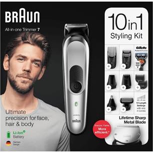 Braun BT7220 Recortadora de Barba Recargable Litio con Set de Accesorios 2