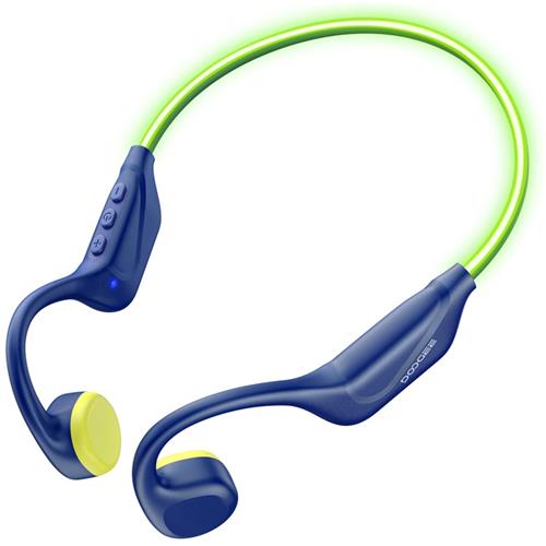 Doogee BoneBeat Run Ray IP66/10 Auricular Deportivo de Conducción Osea Turbo Blue