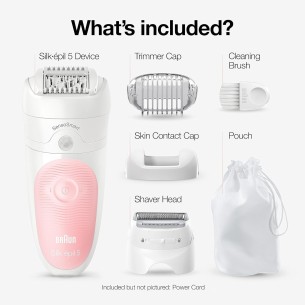 Braun SES5-620 Depiladora Silk-épil Serie 5 Wet & Dry Recargable 2
