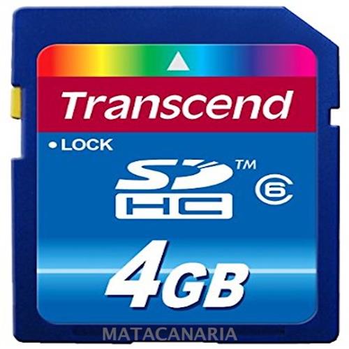 Transcend Sdhc 32Gb Class 4-6
