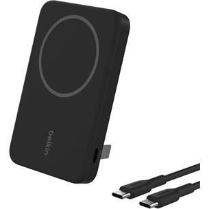 Powerbank 5.000mAh Belkin Qi2 15W Magsafe con Soporte Negro (BPD006BTBK) 2