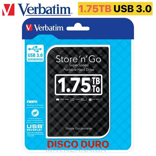 Verbatim 53208 1.75Tb Usb 3.0