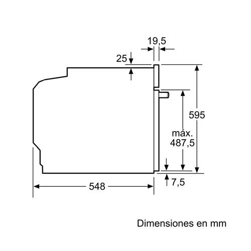 Siemens HB534AER3 Horno Inox