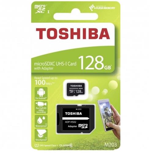 Mem. Micro Sdxc 128Gb Class 10 Toshiba 100Mb/S Uhs-I