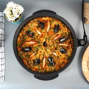 Sogo Multi Cazuela Eléctrica y Pizzera 42 Cm 1500W (PIZ-SS-10105) 2