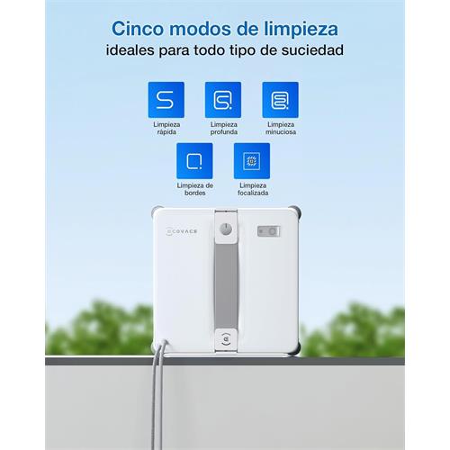 Ecovacs Winbot Mini 2 Robot Limpiacristales con Pulverización Ultrasónica