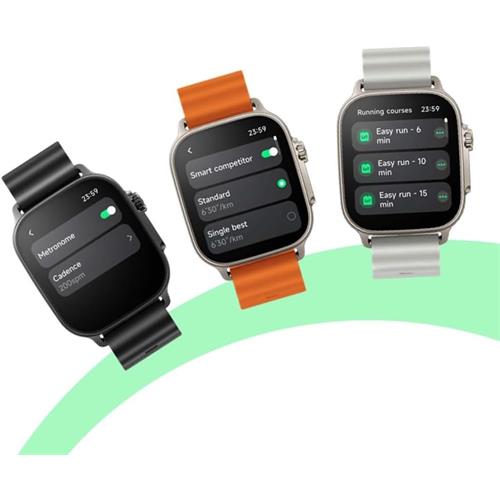 Realme Watch 5 Amoled Smartwatch con llamadas y NFC Titanium Black