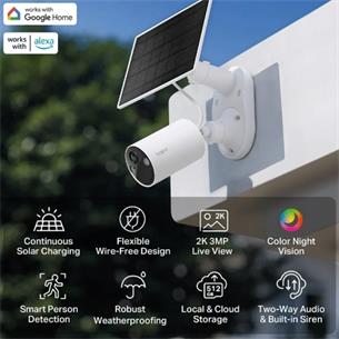 Tp-Link Tapo TC82 Kit Cámara de Seguridad Wi-Fi Alimentada por Energía Solar 2