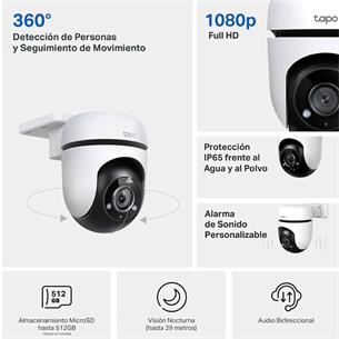 Tp-Link Tapo TC40 Cámara de Seguridad Exterior con WIFI 360º 2