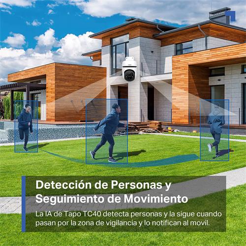 Tp-Link Tapo TC40 Cámara de Seguridad Exterior con WIFI 360º