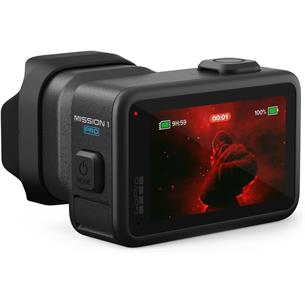 GoPro MISSION 1 PRO, 8K a 30/25/24 fps 50 MP, Sumergible 20m, F2,8 2