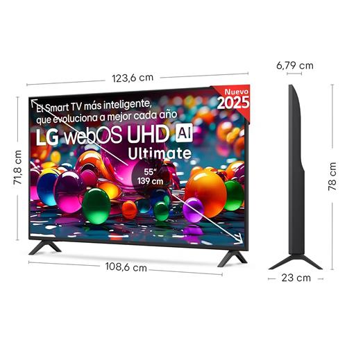 Televisor 55" LG 55UA73003LA 4K UHD AI SMART TV WEB OS
