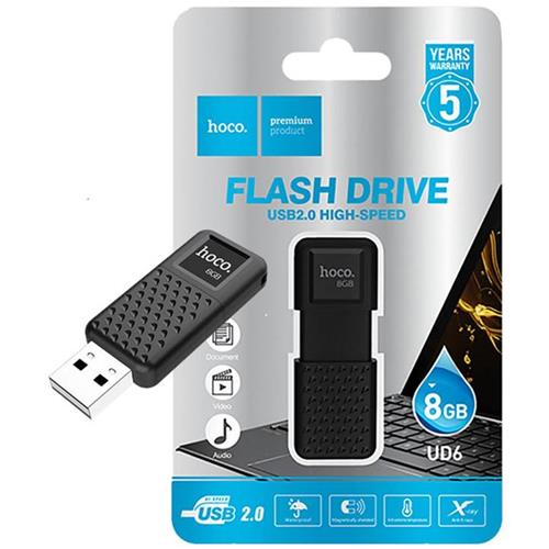 Memoria Usb 8Gb 2.0 Hoco Ud6 Negro