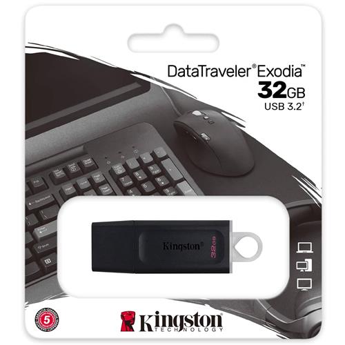 Memoria USB 32GB 3.2 Kingston Datatraveler Exodia