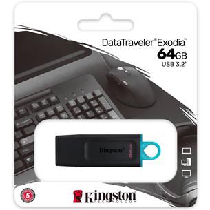 Memoria USB 64GB 3.2 Kingston Datatraveler Exodia