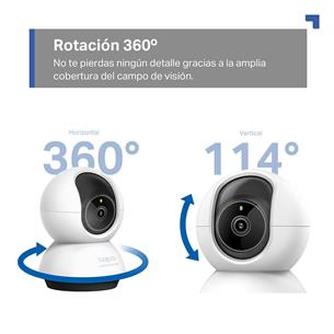 Tp-Link Tapo TC72 Cámara de Vigilancia 360º con Vista 2K 4MP y Detección IA Avanzada 2