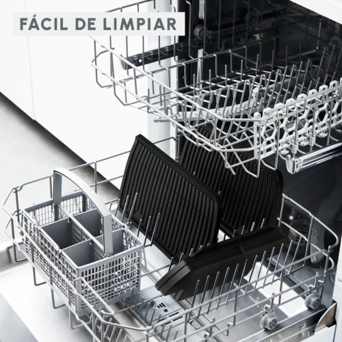 Moulinex GI717810 OptiGrill+, Parrilla Grill inteligente, 2100 W, 6 programas