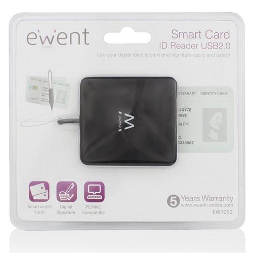 Ewent EW1052 Lector DNI y tarjetas inteligentes