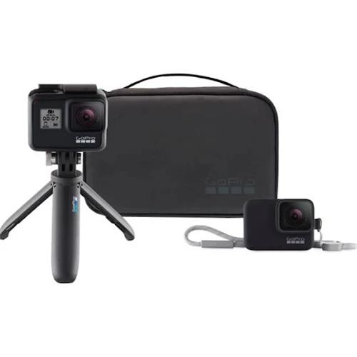 GoPro Kit de Viaje con Shorty + Magnetic Swivel Clip + Funda (AKTTR-002-VN)