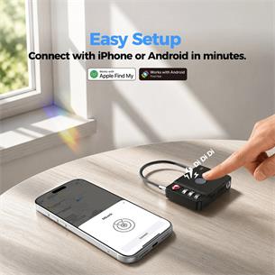 Mili MiLock Rastreador iOS y Android Tipo Candado TSA  (HD-P16-L) 2