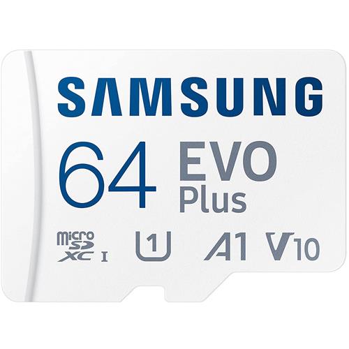 Mem. Micro SDXC 64GB Samsung Evo Plus U1 A1 130mb/s + adaptador