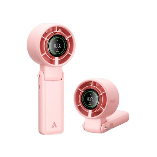 Aecooly PB02-A Ventilador de Mano Plegable Rosa