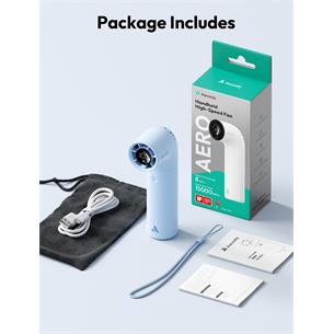 Aecooly PH02-A Ventilador de Mano Alta Velocidad Azul 2