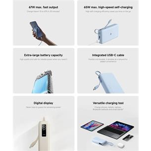 Xiaomi PowerBank 20.000 mAh 67W Cable Integrado Ice Blue (BHR0808GL) 2