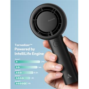 Aecooly PB01 Mini Ventilador de Mano Negro 2