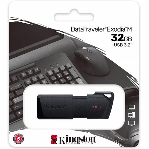 Memoria USB 32GB 3.2 Kingston Datatraveler Exodia M