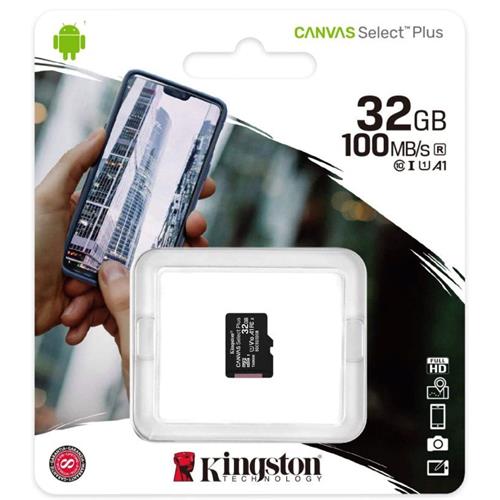 Mem. Micro SD 32GB Plus 100mb/s Kingston
